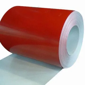 Self-cleaning color coated sheets